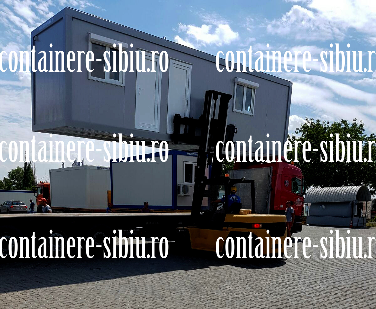 cat costa un container maritim Sibiu