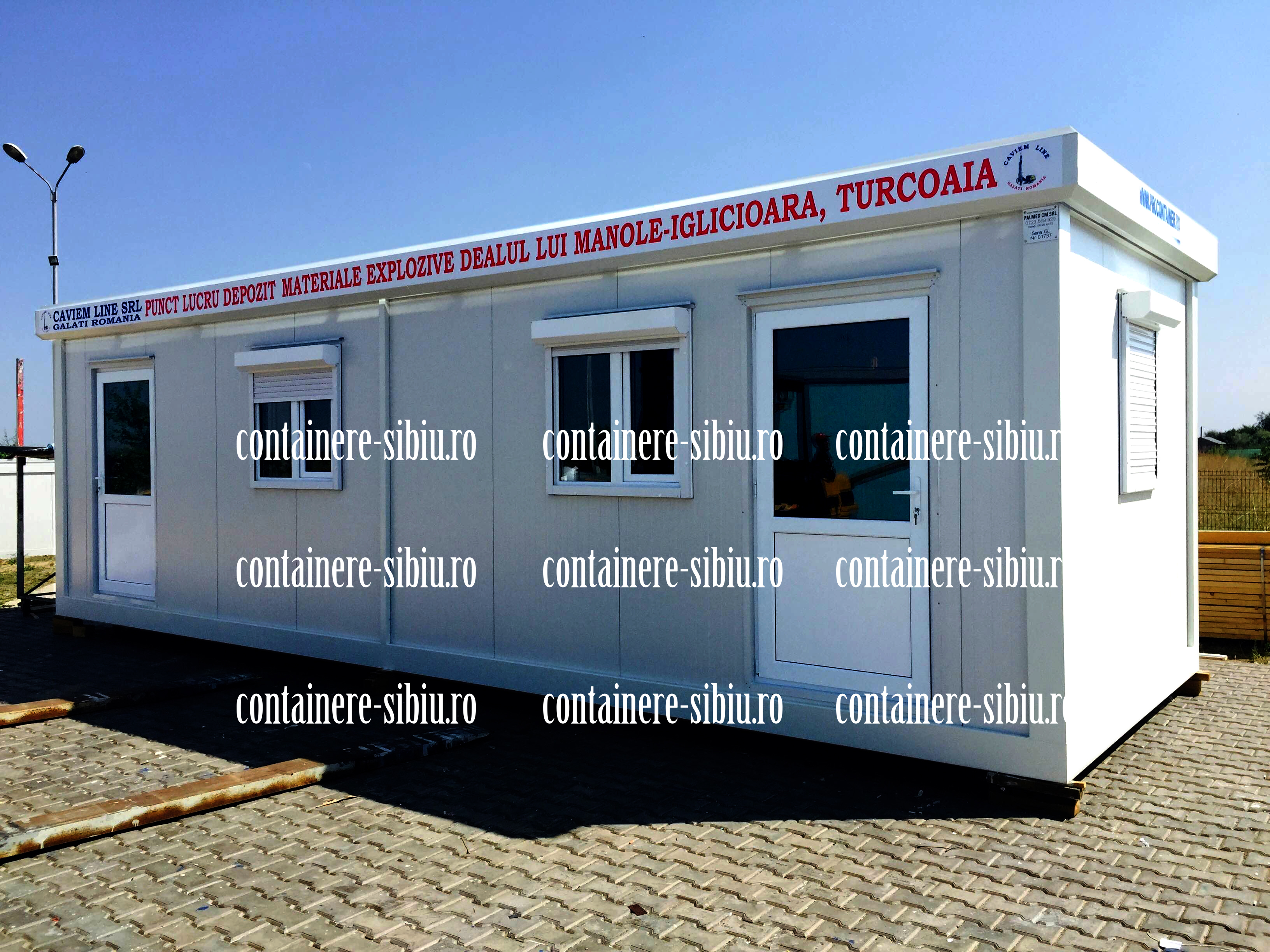 garaje pe structura metalica Sibiu