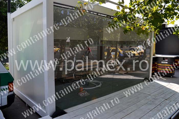 container perte geam Sibiu